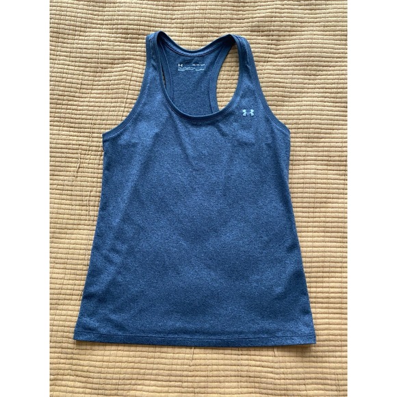 Women's Under Armour Gray Racerback Active Top Size XS‎ - Picture 1 of 6